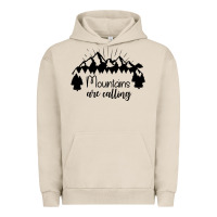 Pigment French Oak Mountains Urban Hoodie - Unal Design