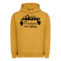 Pigment Peanut Butter Mountains Urban Hoodie - Unal Design