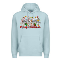 Blue Mist merry christmas pantasmas ghost christmas Premium Hoodie - Zillion Design Studio