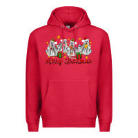 Cardinal merry christmas pantasmas ghost christmas Premium Hoodie - Zillion Design Studio