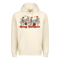 Sandshell merry christmas pantasmas ghost christmas Premium Hoodie - Zillion Design Studio