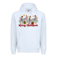 White merry christmas pantasmas ghost christmas Premium Hoodie - Zillion Design Studio