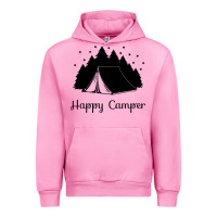 Fuchsia Pink camping Urban Hoodie - Unal Design