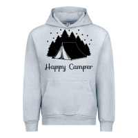 Heather Grey camping Urban Hoodie - Unal Design