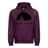 Mauve Wine camping Urban Hoodie - Unal Design