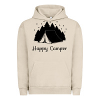 Pigment French Oak camping Urban Hoodie - Unal Design