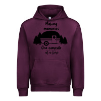 Mauve Wine making memories Urban Hoodie - Unal Design