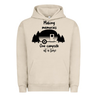 Pigment French Oak making memories Urban Hoodie - Unal Design