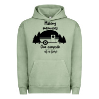 Pigment Oil Green making memories Urban Hoodie - Unal Design