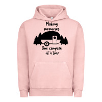 Pigment Salmon making memories Urban Hoodie - Unal Design