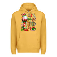 Mustard let's get elfed up Premium Hoodie - Zillion Design Studio