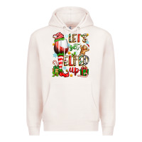 Pale Pink let's get elfed up Premium Hoodie - Zillion Design Studio