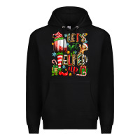Black let's get elfed up Premium Hoodie - Zillion Design Studio