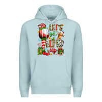 Blue Mist let's get elfed up Premium Hoodie - Zillion Design Studio