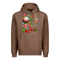 Chestnut let's get elfed up Premium Hoodie - Zillion Design Studio