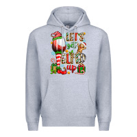 Heather Grey let's get elfed up Premium Hoodie - Zillion Design Studio