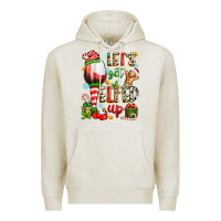 Oatmeal Heather let's get elfed up Premium Hoodie - Zillion Design Studio