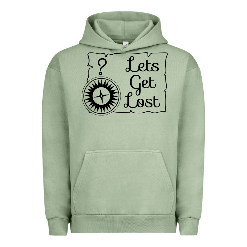 Lets Get Lost Urban Hoodie by Unal Design | Teevron