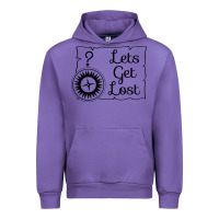 Tulip lets get lost Urban Hoodie - Unal Design