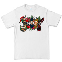 White joy Christmas cows Premium Tee - CowhideDigitalArt