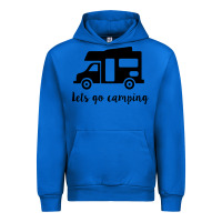 Cobalt lets go camping Urban Hoodie - Unal Design