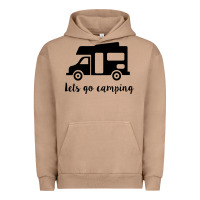 Pigment Burro lets go camping Urban Hoodie - Unal Design