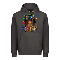Smoke autism mom afro locs messy bun Premium Hoodie - texasbilliewilder