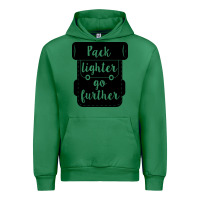 Emerald pack lighter go further Urban Hoodie - Unal Design