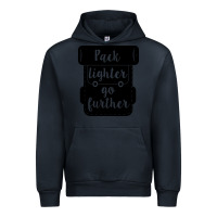 Navy pack lighter go further Urban Hoodie - Unal Design