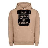 Pigment Burro pack lighter go further Urban Hoodie - Unal Design