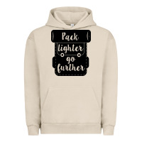 Pigment French Oak pack lighter go further Urban Hoodie - Unal Design
