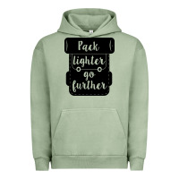 Pigment Oil Green pack lighter go further Urban Hoodie - Unal Design