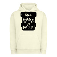 Pigment Pistachio pack lighter go further Urban Hoodie - Unal Design