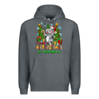 Rock i want a hippopotamus for christmas Premium Hoodie - Zillion Design Studio