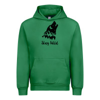 Emerald stay wild Urban Hoodie - Unal Design