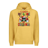 Antique Gold i paused my game for christmas Premium Hoodie - Zillion Design Studio