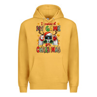 Mustard i paused my game for christmas Premium Hoodie - Zillion Design Studio