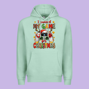 I Paused My Game For Christmas Premium Hoodie Designed By Zillion Design Studio