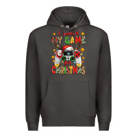 Smoke i paused my game for christmas Premium Hoodie - Zillion Design Studio