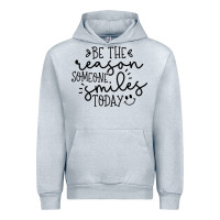 Heather Grey smile Urban Hoodie - Unal Design