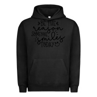 Pigment Black smile Urban Hoodie - Unal Design