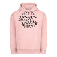 Pigment Salmon smile Urban Hoodie - Unal Design