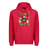 Cardinal i paused my game for christmas Premium Hoodie - Zillion Design Studio