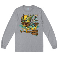Heather Grey lake squad Long Sleeve Tee - BarkalooDesign
