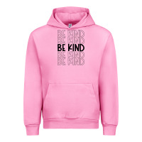Fuchsia Pink be kind Urban Hoodie - Unal Design
