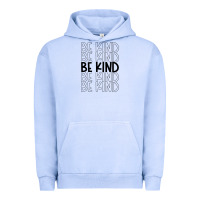 Pigment Grape Ice be kind Urban Hoodie - Unal Design
