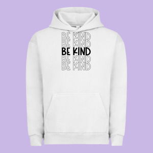 Be Kind Urban Hoodie Designed By Unal Design