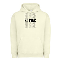 Pigment Pistachio be kind Urban Hoodie - Unal Design