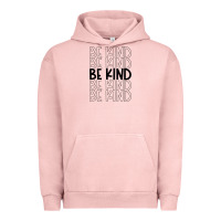 Pigment Salmon be kind Urban Hoodie - Unal Design