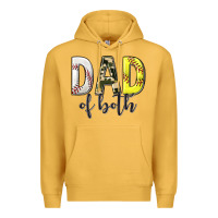 Mustard dad of both with softball and baseball Premium Hoodie - texasbilliewilder